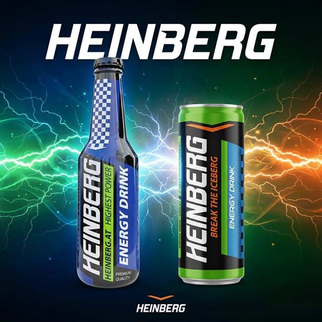 قوطی و شیشه انرژی زا هاینبرگ